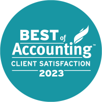 2023 Best of Accounting - Client Satisfaction - ClearlyRated
