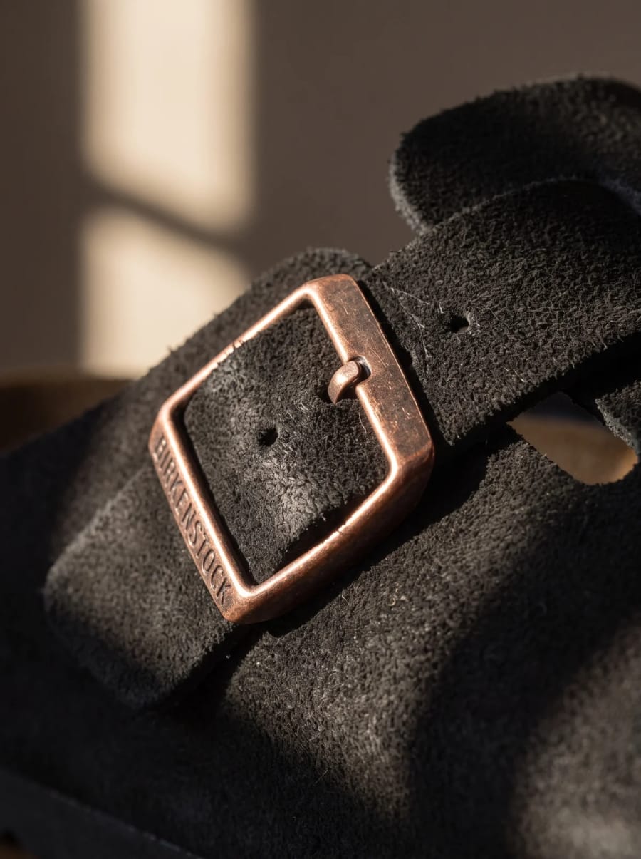 Soft Suede. Quiet Confidence.