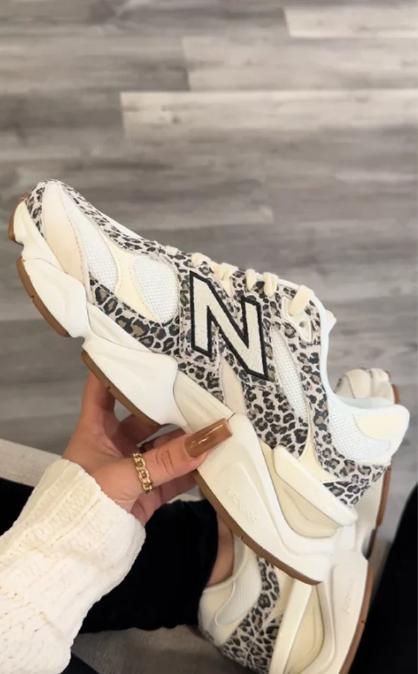 New Balance 9060 estampa de oncinha
