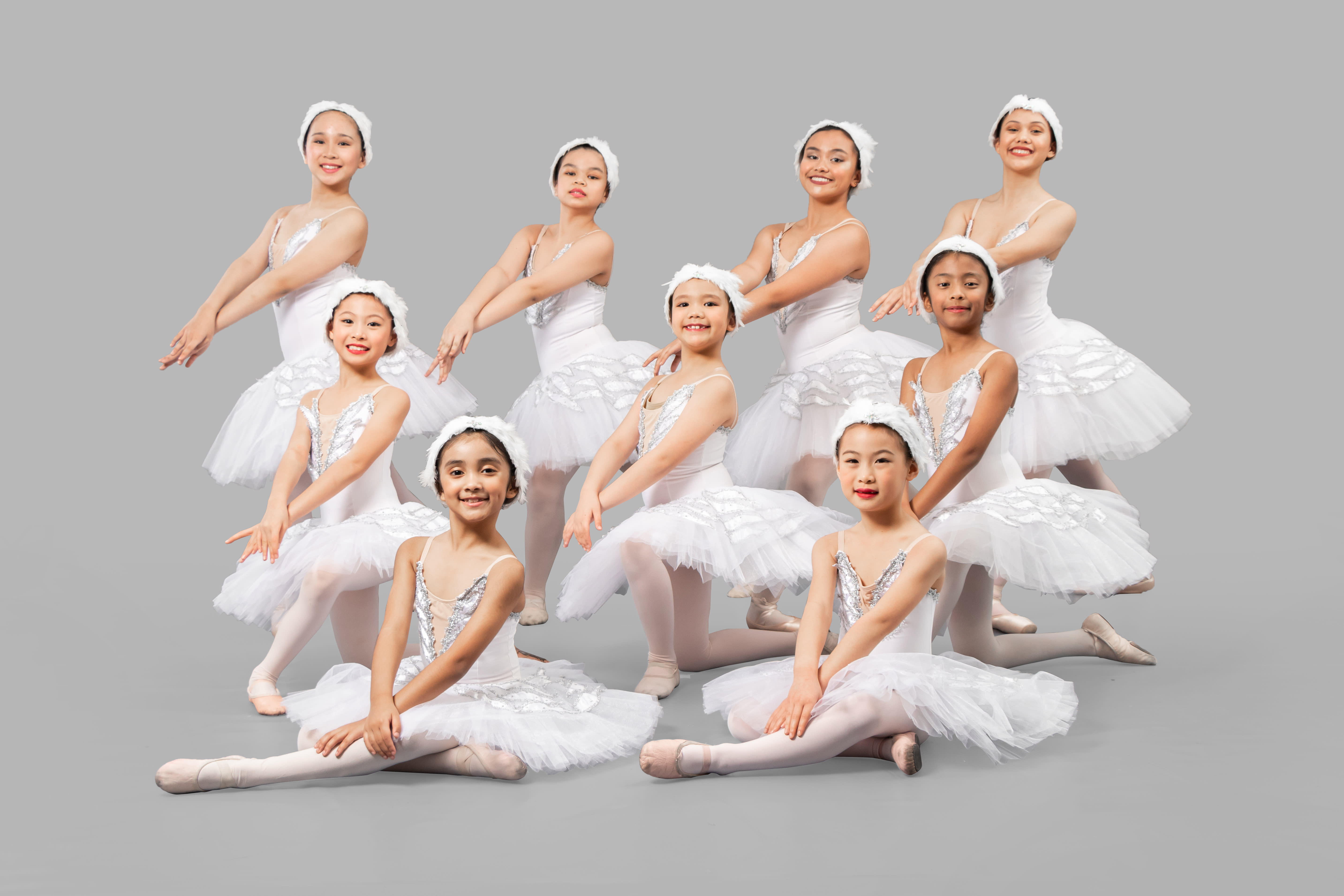 Beats & Steps Ballet students in swan lake costumes