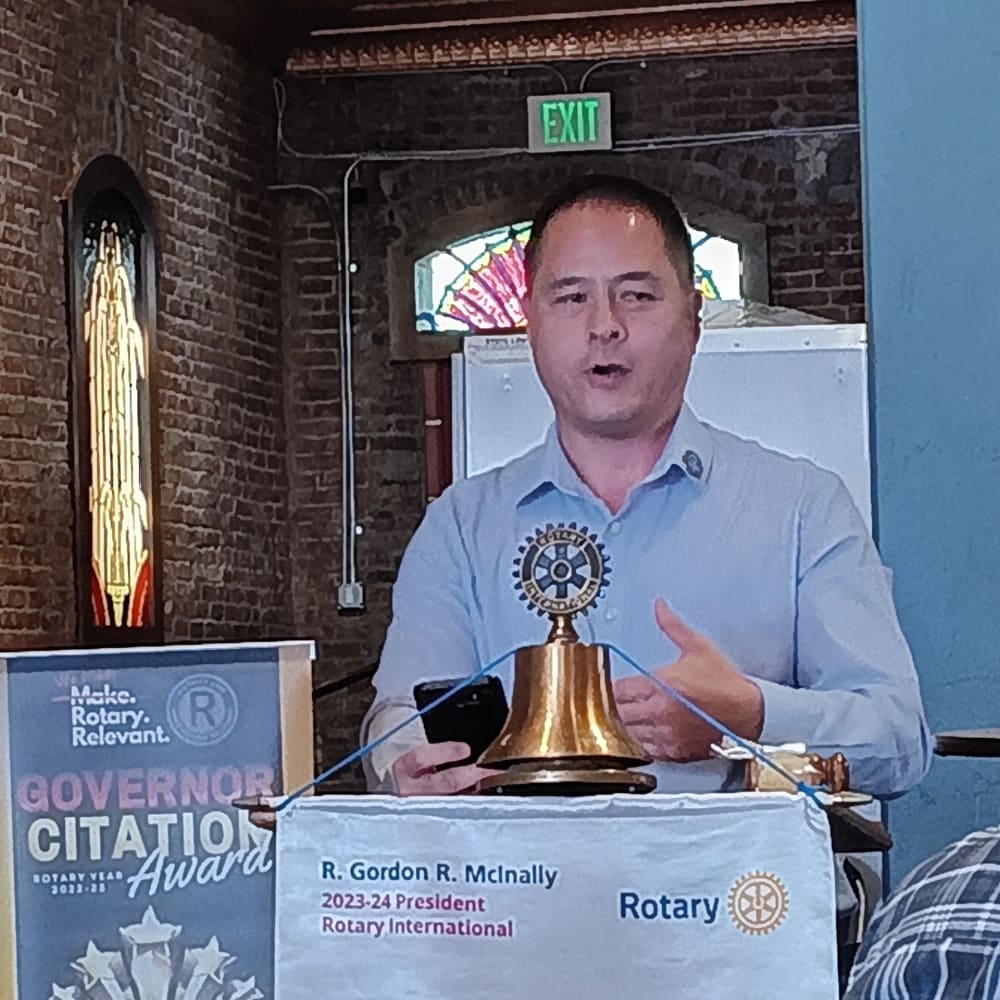 Rotary District Governor citation award