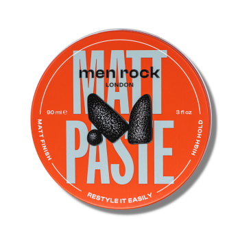 Men Rock Matt Paste- High Hold, Matt Finish, 90 ml