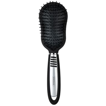 TIT Hårbørste 1362 9 rad, black-silver