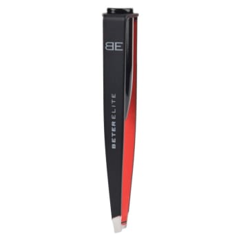 BETER Slanted Tip Tweezers with Light