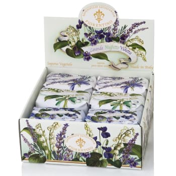 FIORENTINO 200gr fiol/lav/lily displ a 12 stk