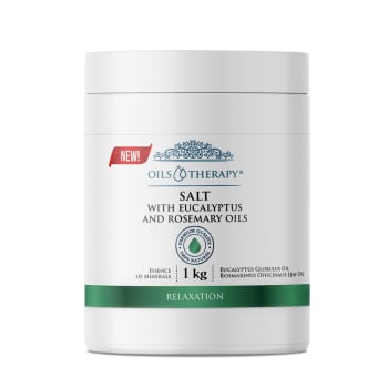 OPTIMA  Bath Salt with Eucalyptus and Rosemary natural essentialoils,1kg