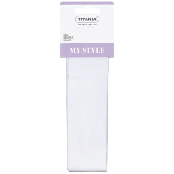 TIT Pannebånd Hvit 7843 2 pk.