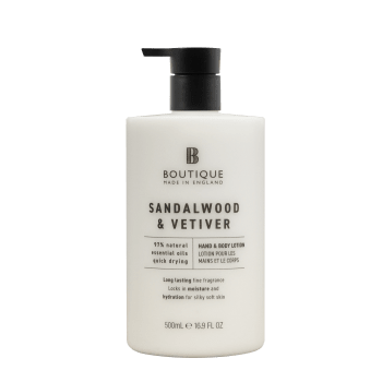 GC Sandalwood & Vetiver 500ml Hand & Body Lotion