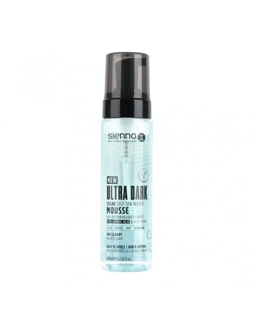 SIENNA X TAN Clear Water Self tan ULTRA DARK Mousse