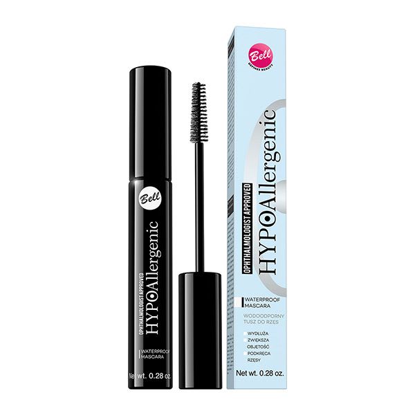 BELL HYPOAllergenic Mascara Waterproof svart  01