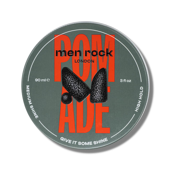 Men Rock Pomade - High Hold, Medium Shine, 90 ml