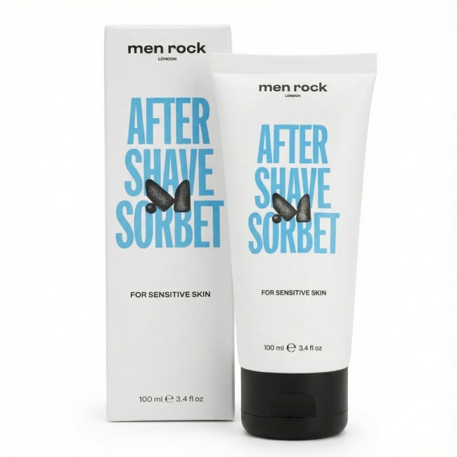 Men Rock After Shave Sorbet For Sensitive Skin, 100 ml