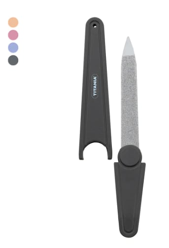 TIT Neglefil Sapphire med plastetui - 1048