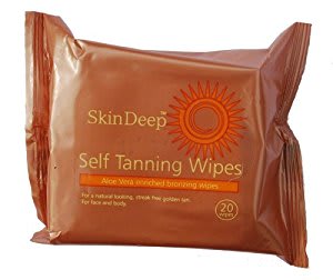 SKIN DEEP TANNING WIPES 20 pk @