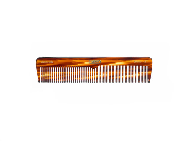 KENT Dressing Table Comb, L, Coarse/Fine, 16T