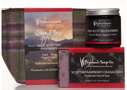 HIGHLAND Cream & Soap giftset - Raspberry