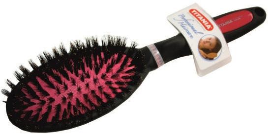 TIT Hårbørste 1381 RØD Natur