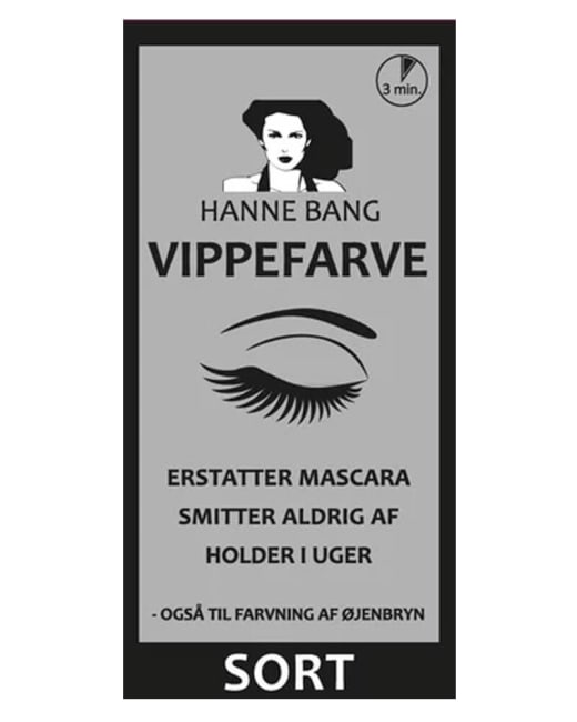HANNE BANG Vippefarge Sort