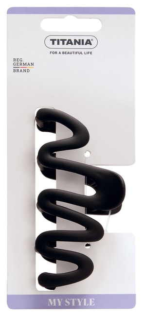 TIT My Style 8206 Sort hårklype snake S