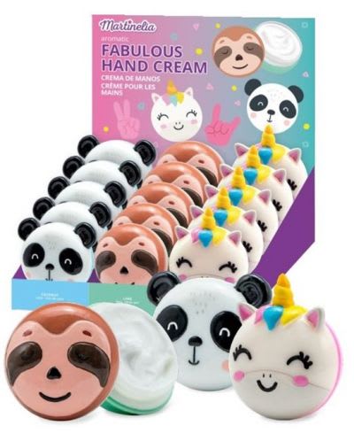 AQC Animal Hand Cream Displ a 15stk ass