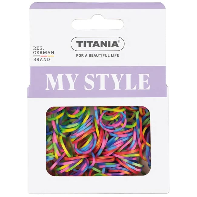 TIT Hårstrikk 8067 – rastastrikk, farger (150 stk)