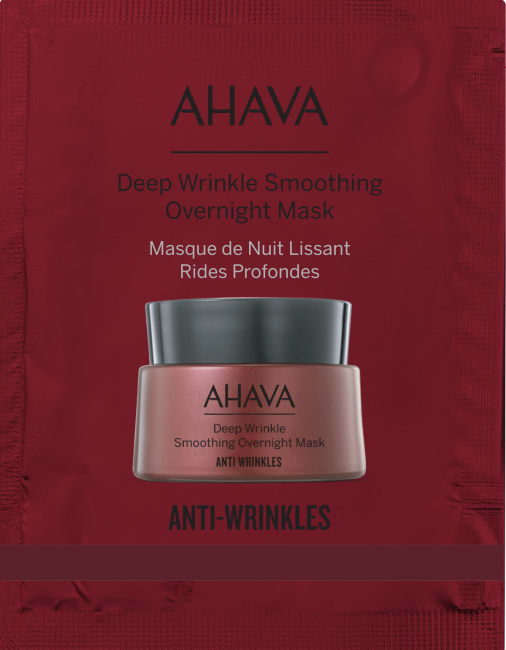 AHAVA Single Use AOS Deep Wrinkle Smoothing NightMask 6ml