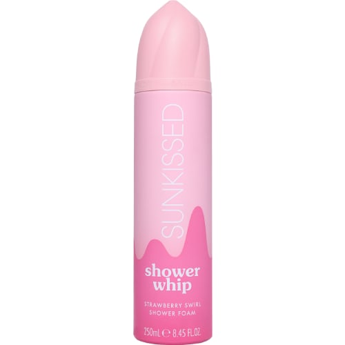 Sunkissed Shower Whip Strawberry Swirl Shower Foam