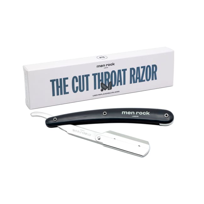 Men Rock Cut Throat Shavette