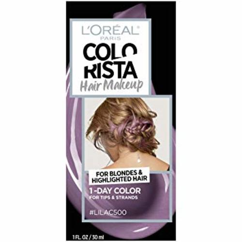 L Oreal Paris Colorista Hair Color Makeup 1 Day For Blondes Lilac