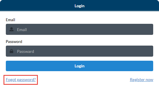 Login form