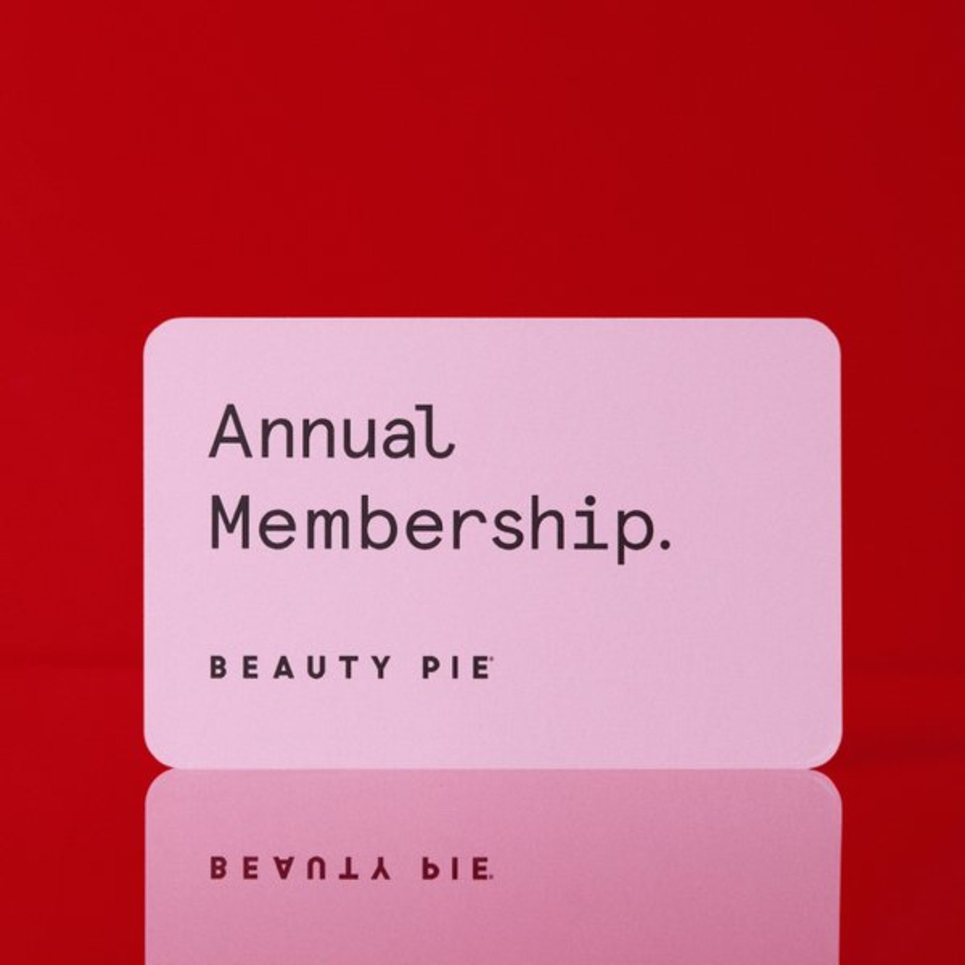Beauty Pie Gift Membership Card