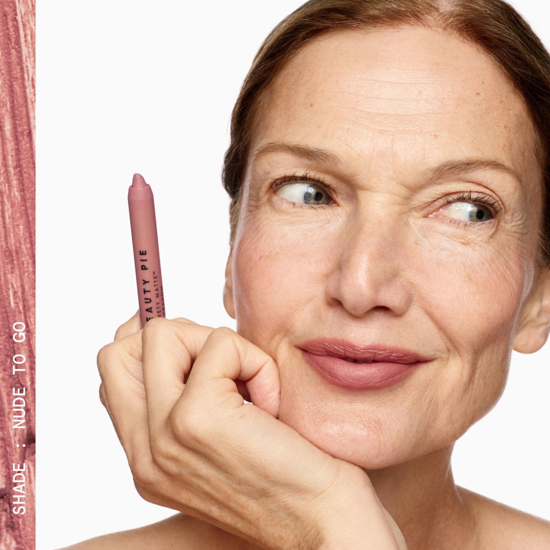 VELVETY MATTE LIP CRAYON - NUDE TO GO