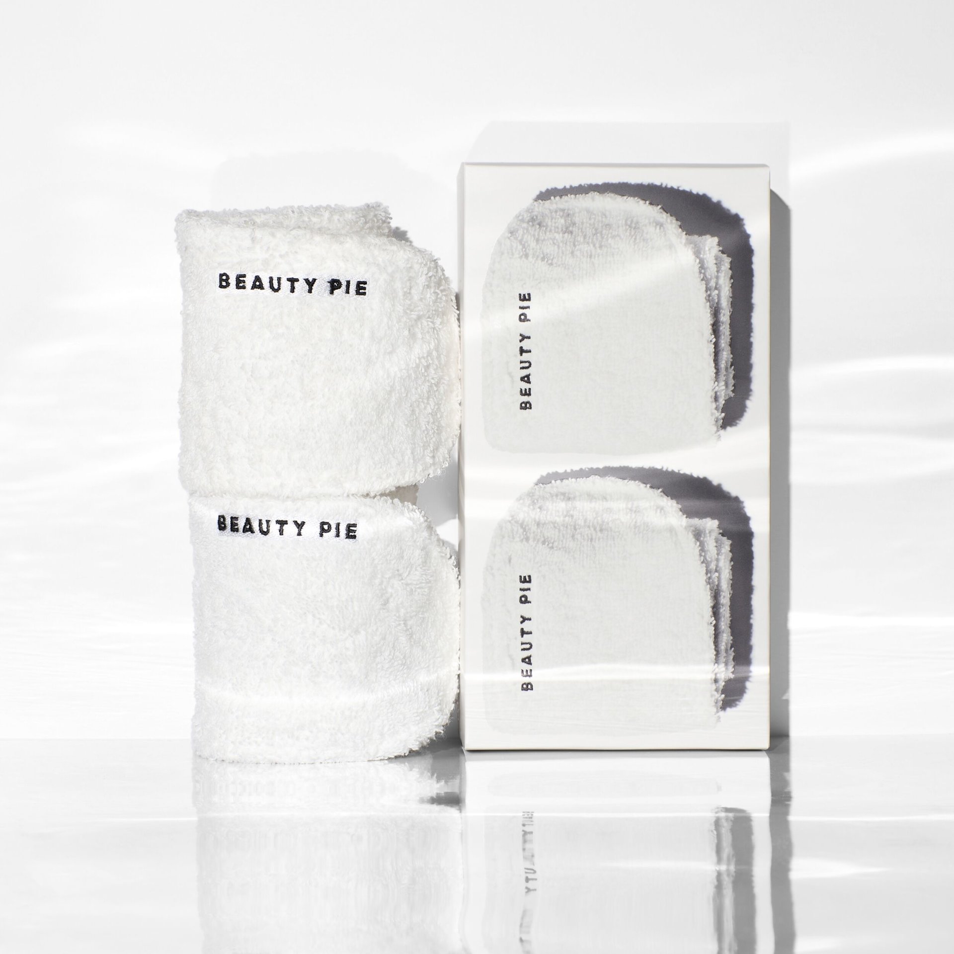 78995 Towelling headbands duo