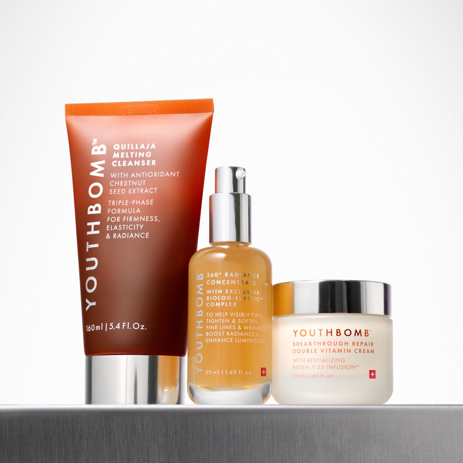 Youthbomb Premium Launch
PDP Assets 
YOUTHBOMB 3-STEP KIT