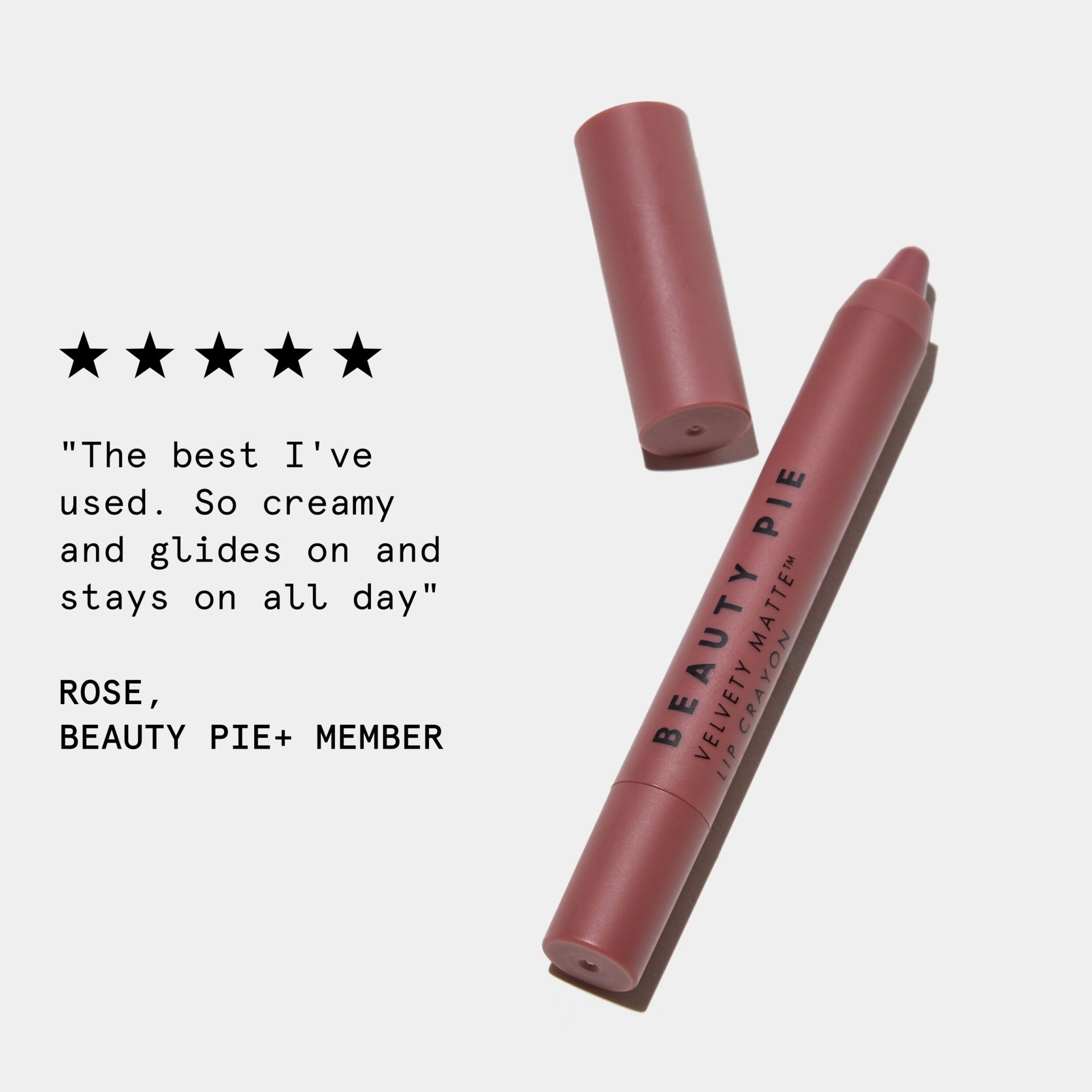 VELVETY MATTE LIP CRAYON - PEP TALK