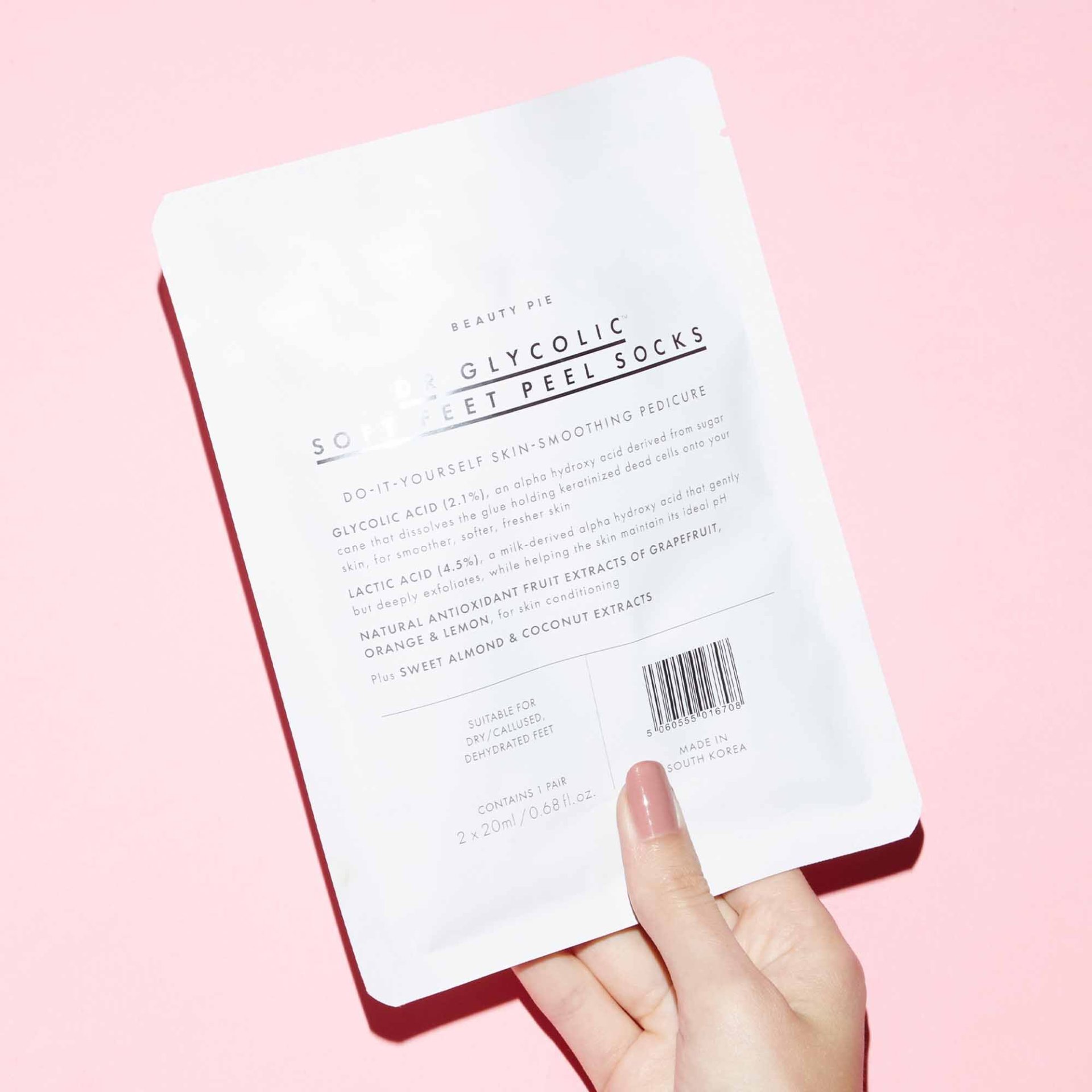 Dr Glycolic™ Soft Feet 7-Day Peel Socks