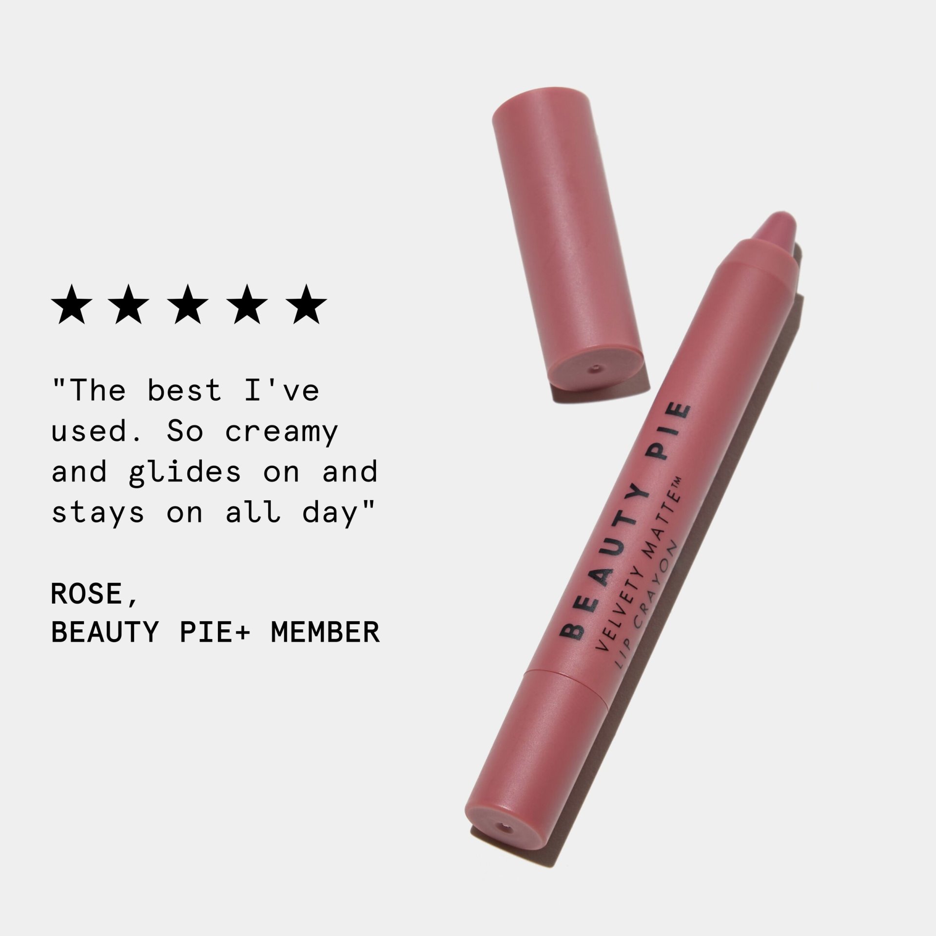 VELVETY MATTE LIP CRAYON - DAMZEL