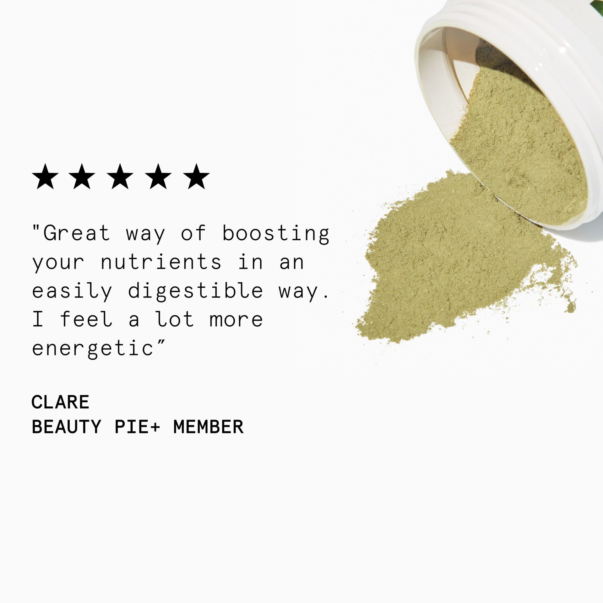 New Year Reset PDP UK: Green Me Up Superfood