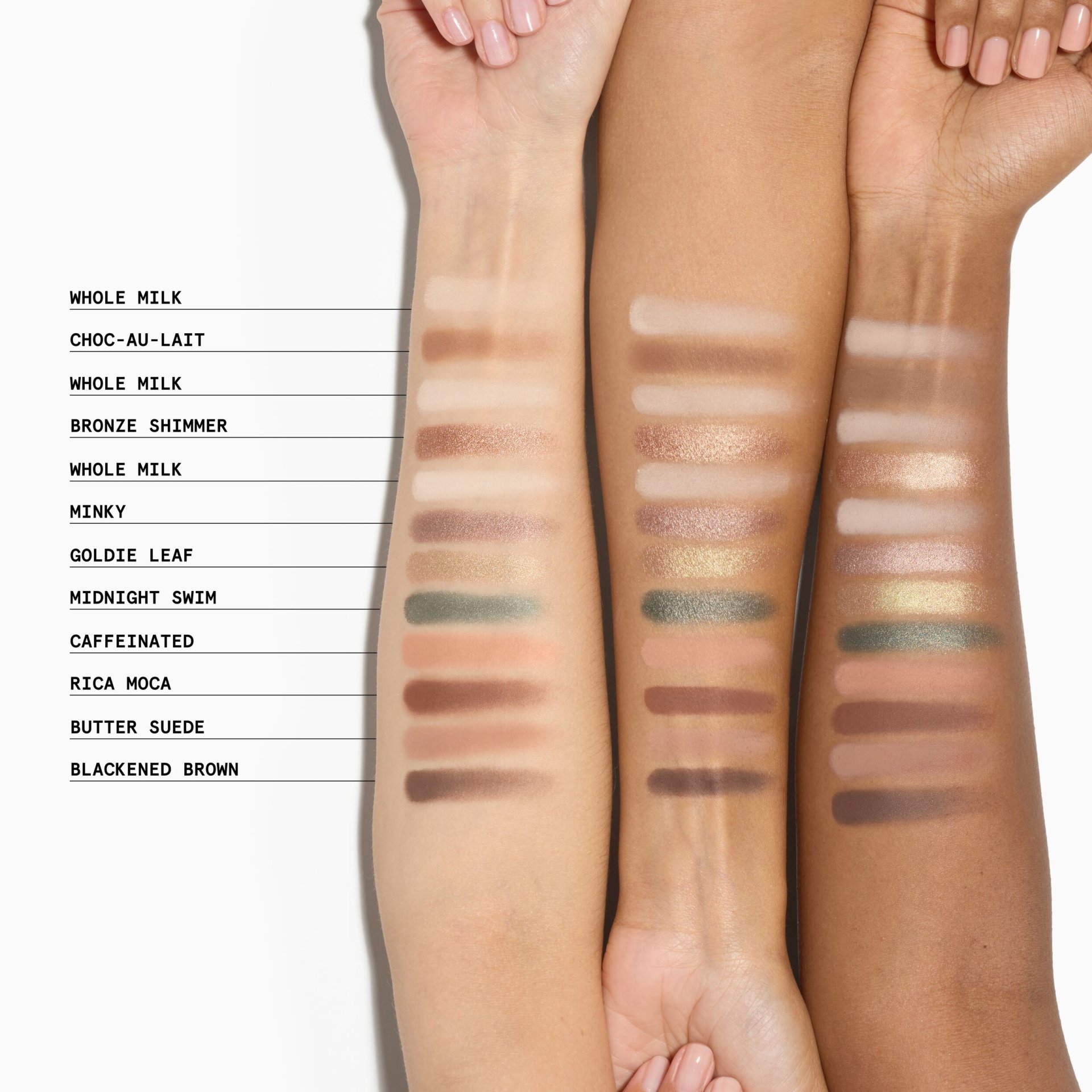 Eyeshadow Refill
Duo Refill Set in 003 - WHOLE MILK & BRONZE SHIMMER