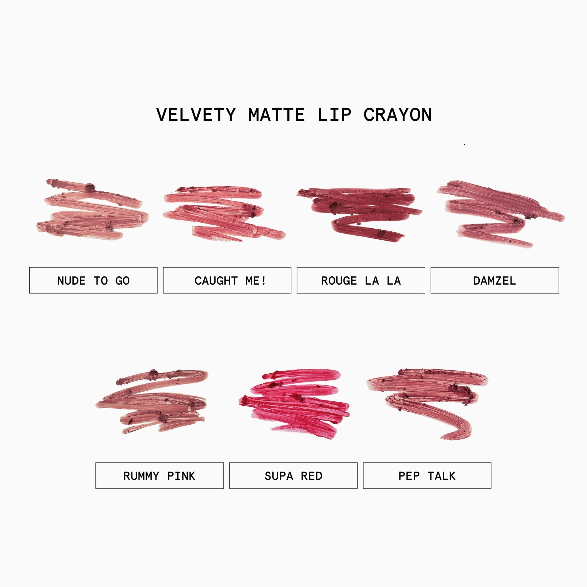 VELVETY MATTE LIP CRAYON - PEP TALK