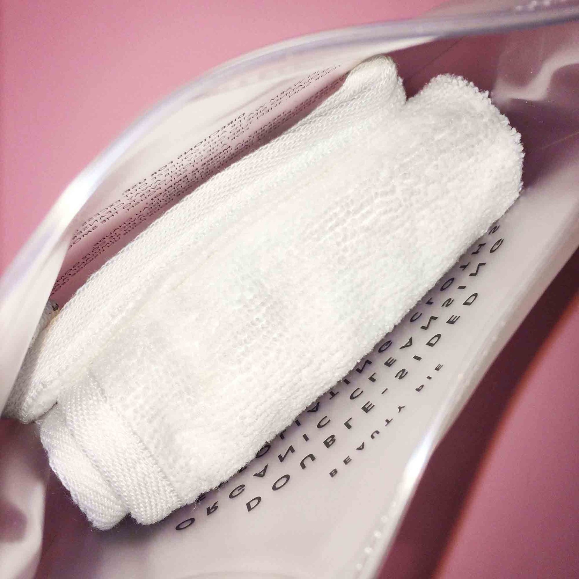 Double-Sided Organic Cleansing & Exfoliating Cloths