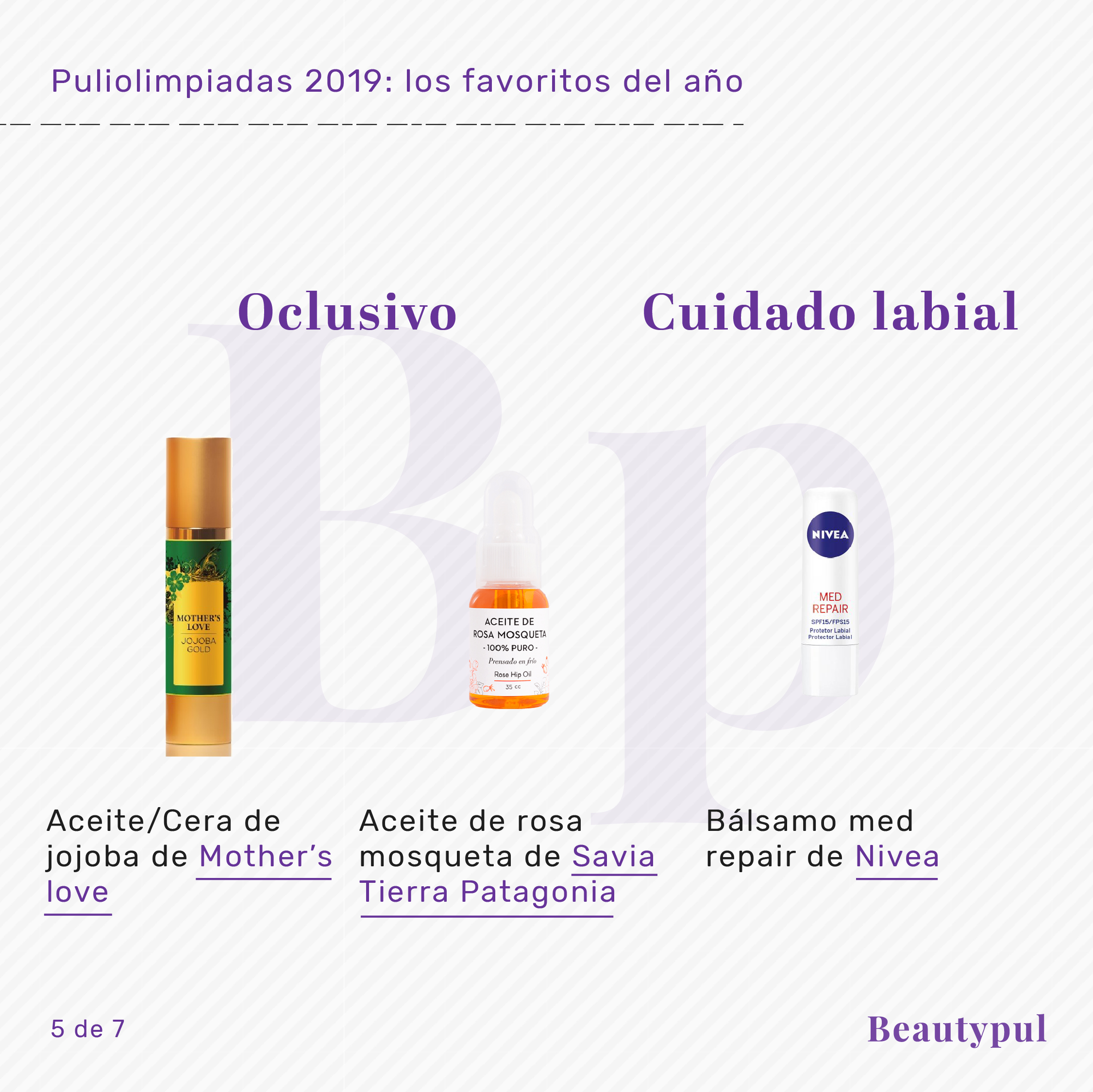 Los mejores oclusivos y el mejor bálsamo labial