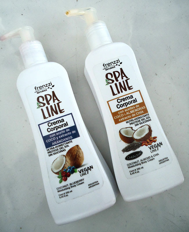 Cremas corporales frenzzi arandanos y almendras