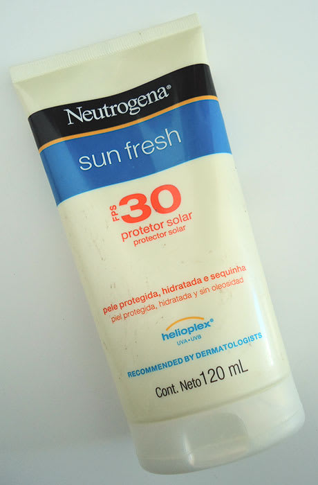Protector solar Sun Fresh FPS 30 de Neutrogena