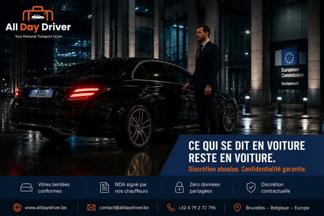 Transport discret à Bruxelles : quand la confidentialité devient un engagement contractuel