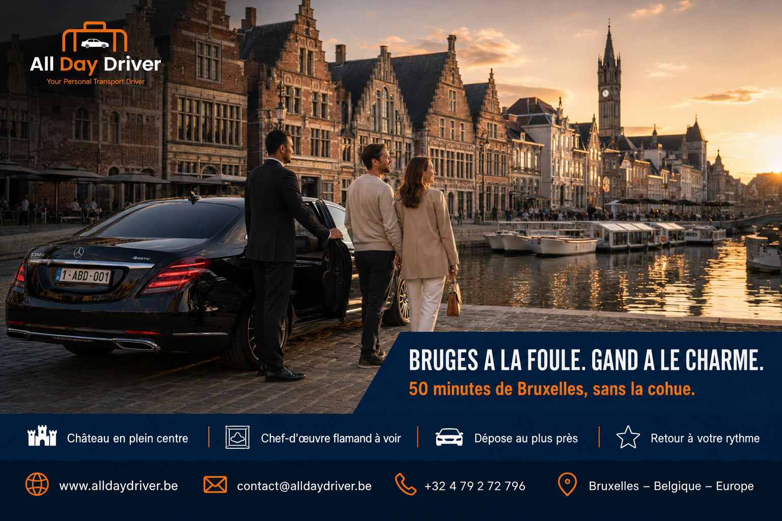 Gand en une journée depuis Bruxelles : la ville qui n'a rien à envier à Bruges