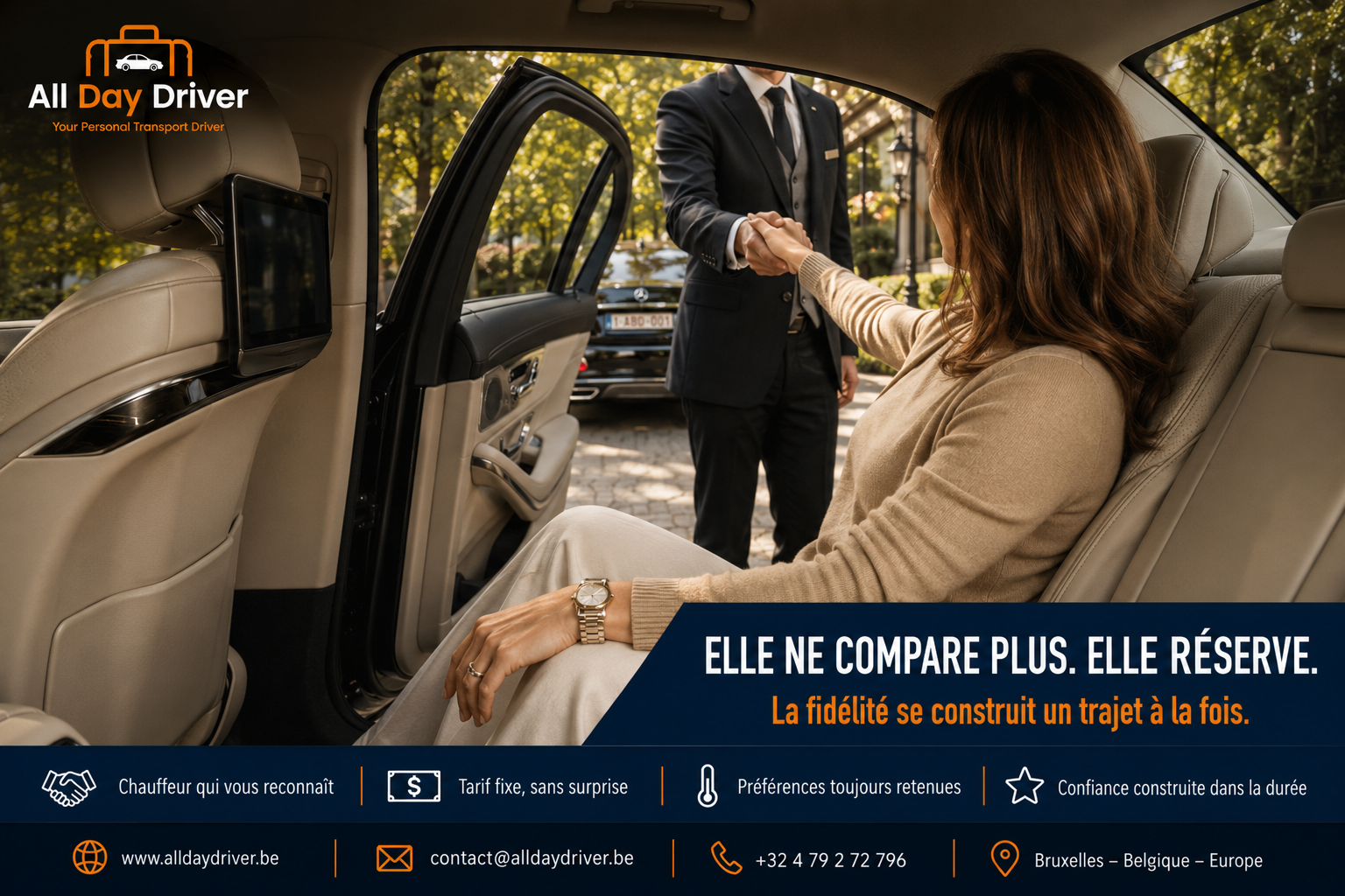 Témoignage client : pourquoi Claire ne réserve plus qu'avec All Day Driver