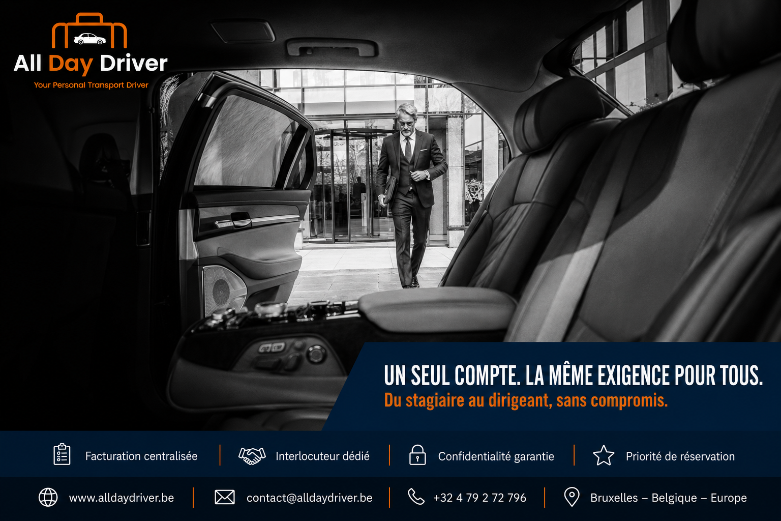 Compte VTC dédié entreprise : simplifier les déplacements de vos collaborateurs et clients VIP