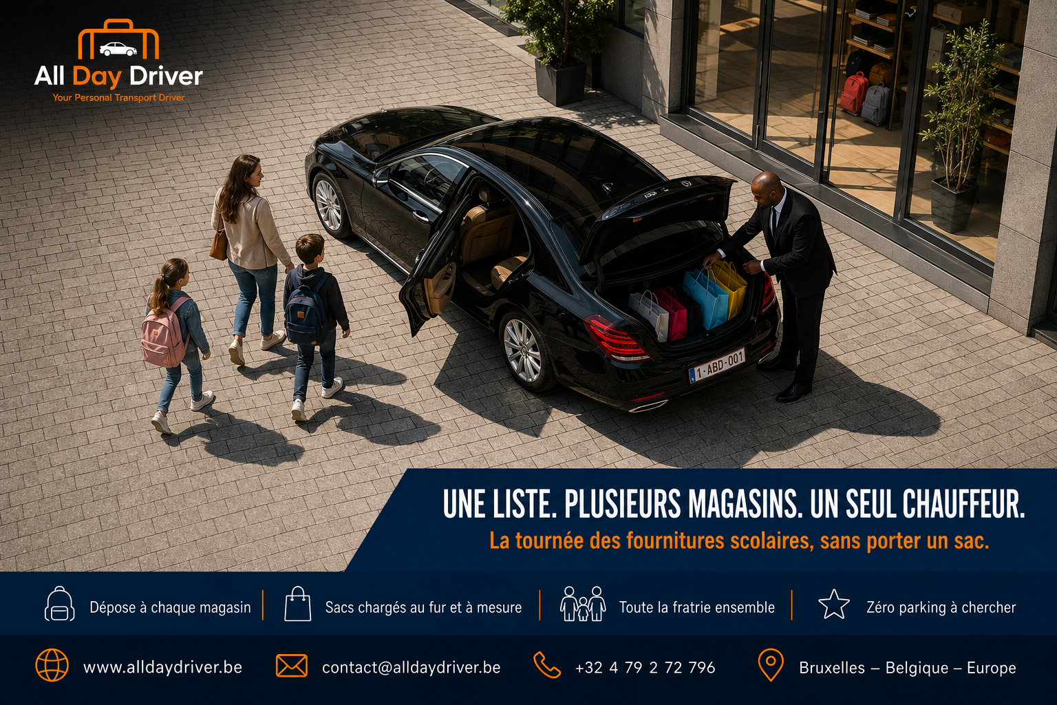 La tournée des fournitures scolaires : visiter tous les magasins sans porter un seul sac
