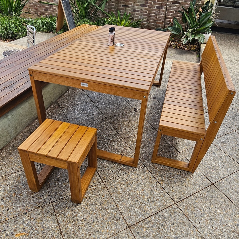 Commerical Grade Outdoor Timber Dining Furniture